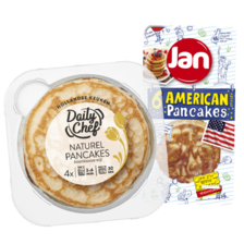 Daily Chef of Jan American
pancakes naturel